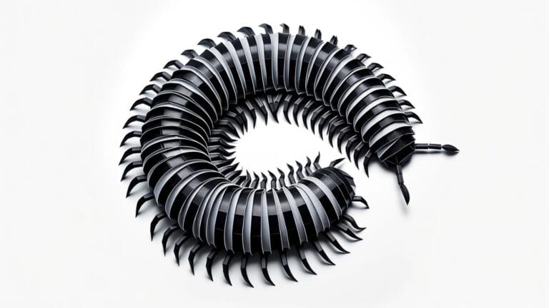 Black millipede